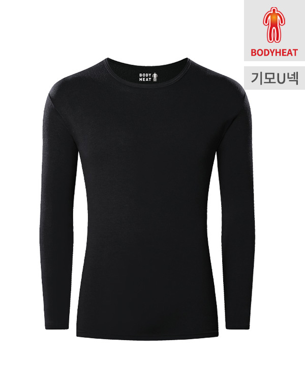보디히트-기모U넥남긴팔티[DBS0125]