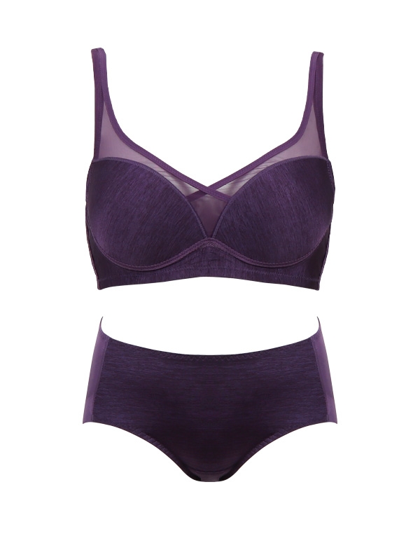 몰드-노와이어브라&팬티 SET