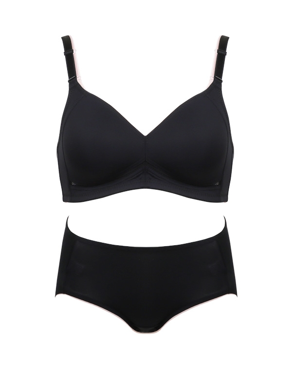 풀컵몰드-노와이어브라&팬티 SET