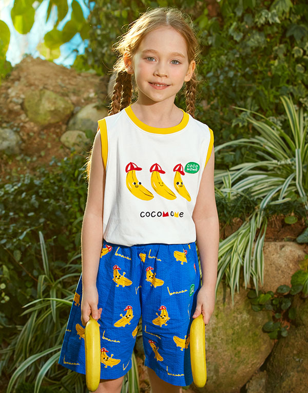 코코모메<BR/>시어서커-반바지[CCM1019]