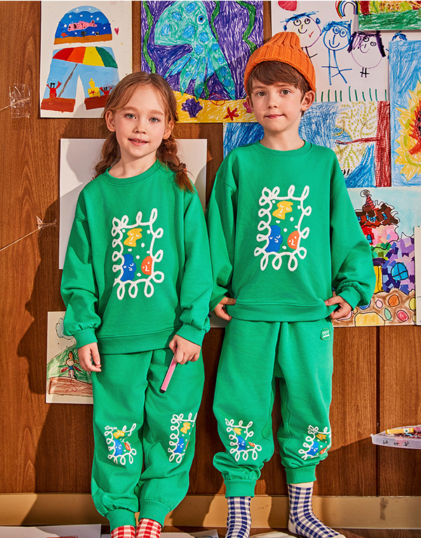 코코모메<BR/>맨투맨세트[CCM1000]