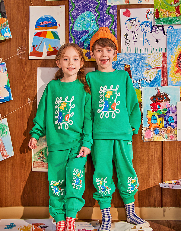 코코모메<BR/>맨투맨세트[CCM1000]