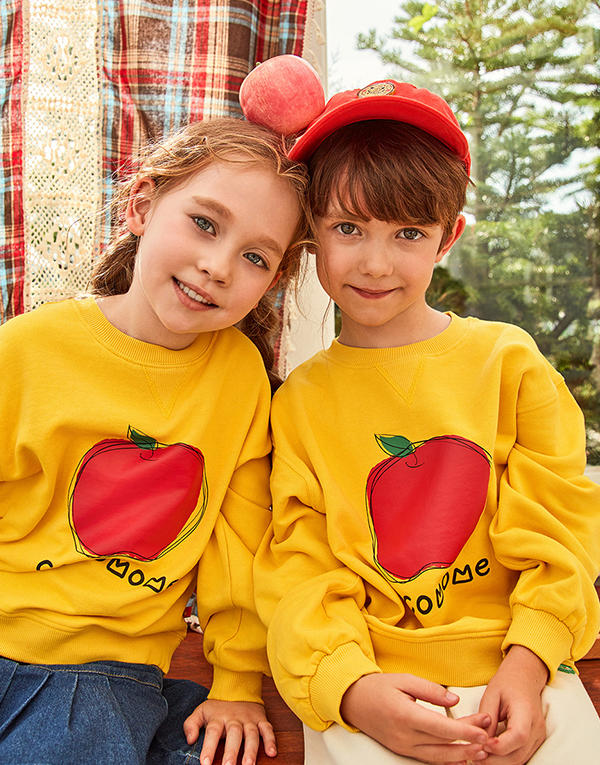 코코모메<BR/>네크라인맨투맨[CCM2002]