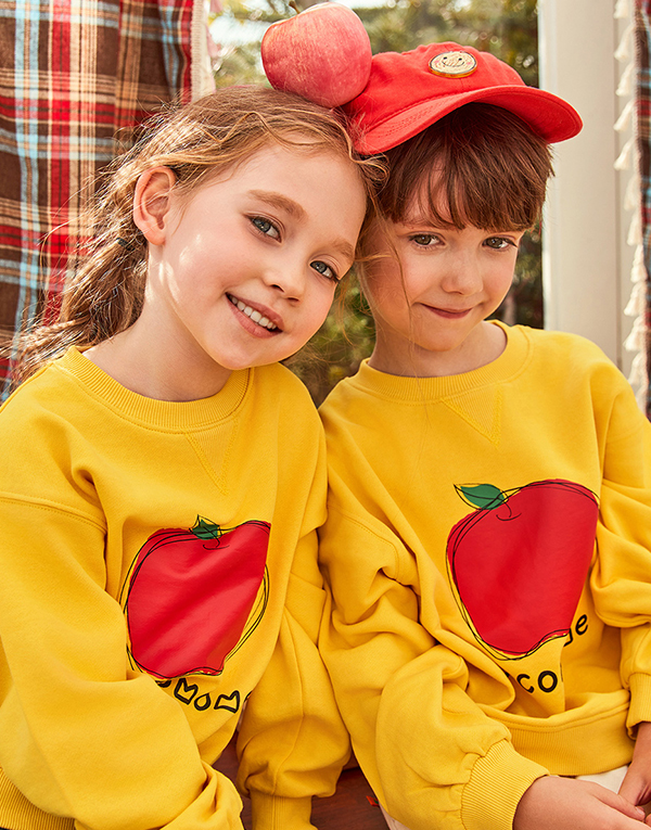 코코모메<BR/>네크라인맨투맨[CCM2002]