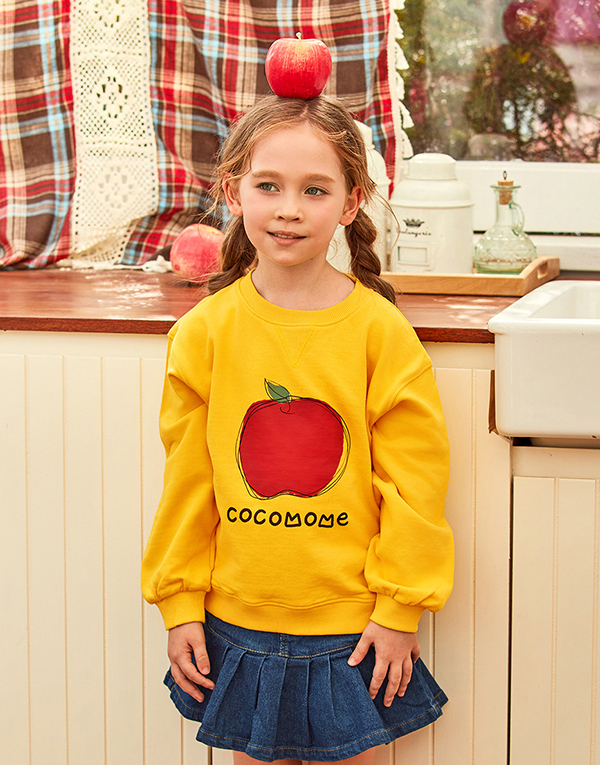 코코모메<BR/>네크라인맨투맨[CCM2002]