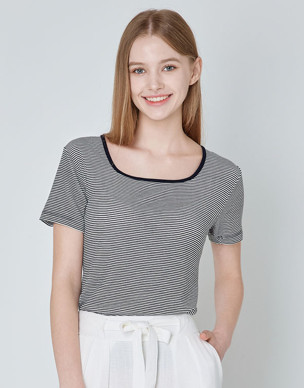 보디드라이-실키스퀘어여반팔티[EDZ7003]