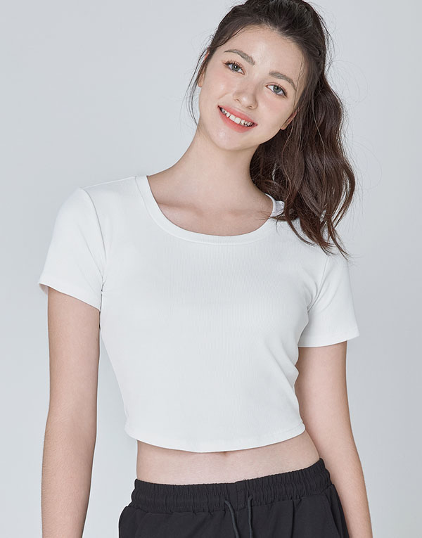 보디드라이-크롭탑[EDZ7004]