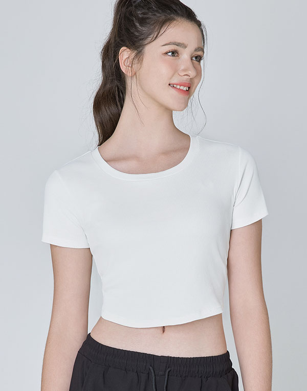 보디드라이-크롭탑[EDZ7004]