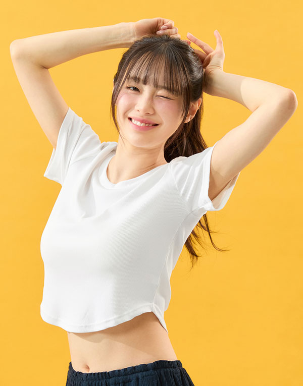 보디드라이-크롭탑[EDZ7004]