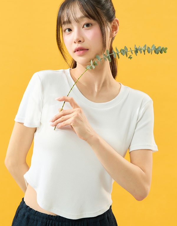 보디드라이-크롭탑[EDZ7004]