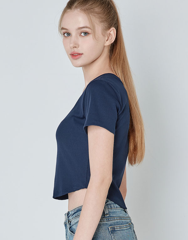 보디드라이-크롭탑[EDZ7004]