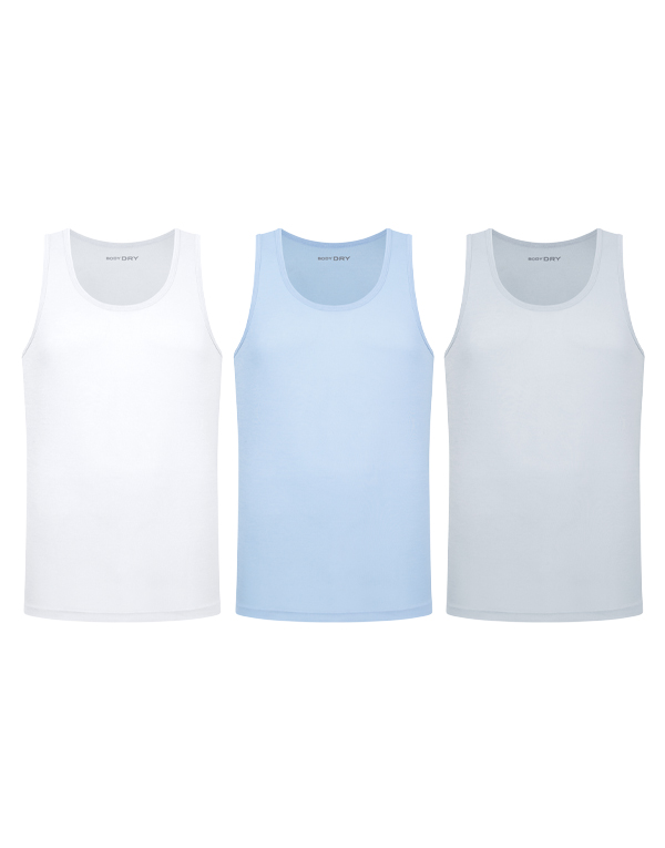 보디드라이-스킨케어남런닝(3매)[EDS0143]