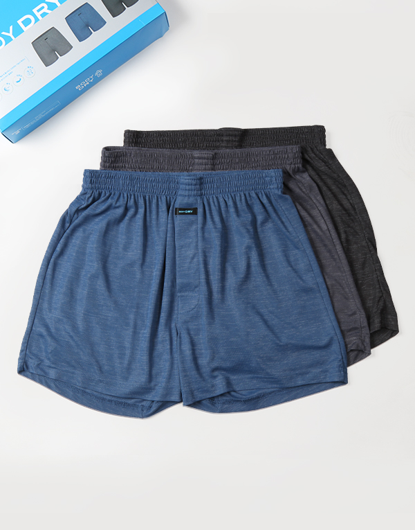 보디드라이-스킨케어니트박서(3매)[EDS0144]