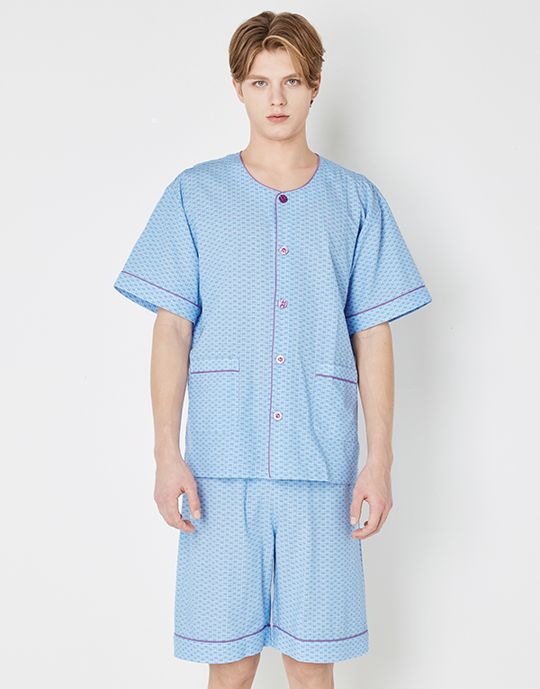 면레이온-반팔남잠옷세트[NRG1030]