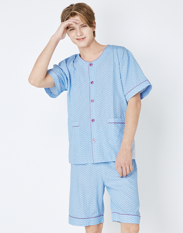 면레이온-반팔남잠옷세트[NRG1030]