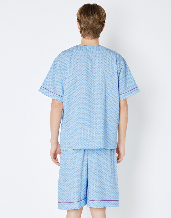 면레이온-반팔남잠옷세트[NRG1030]