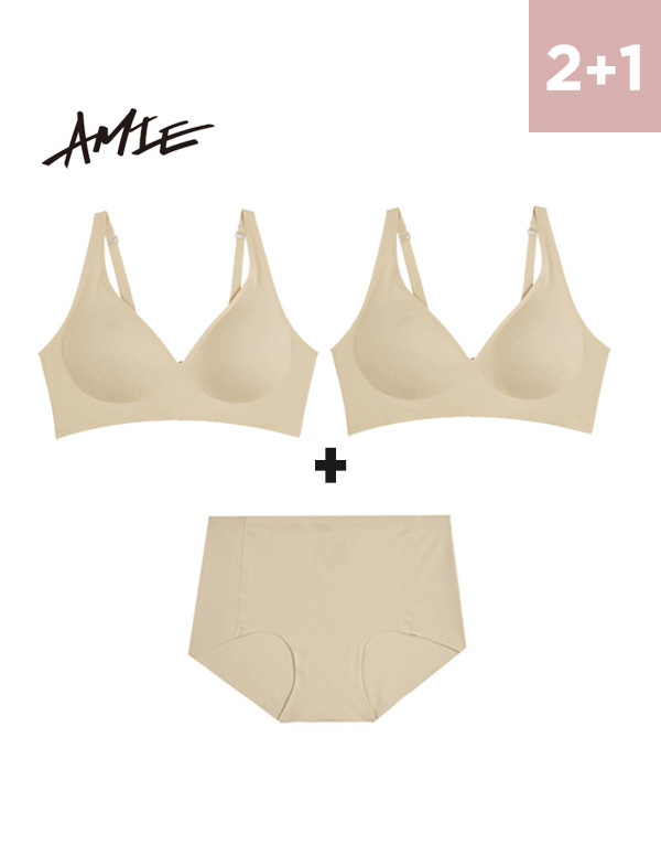 아미에<BR/>찰핏브라2매+찰핏팬티1매[ONP6015]