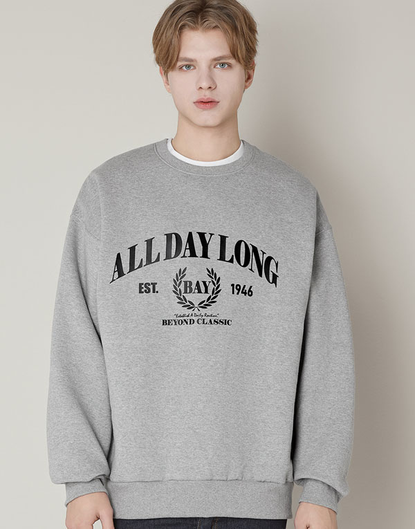 보디히트-올데이기모맨투맨(오버핏)[UMZ7007]