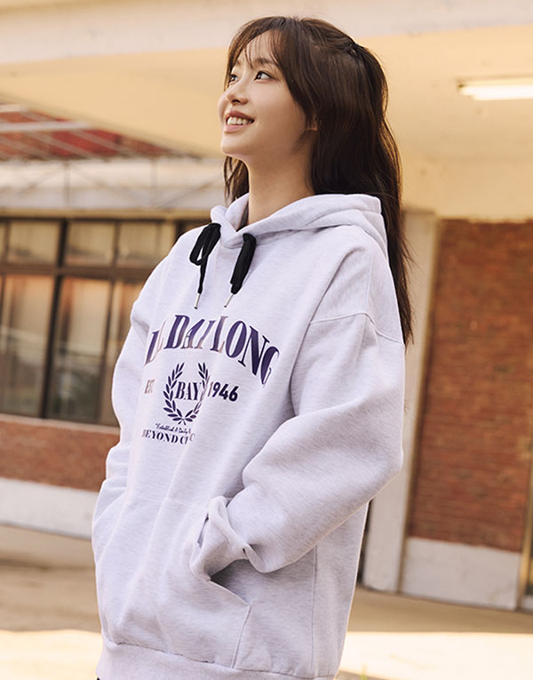 보디히트-올데이기모후드(오버핏)[UMZ7008]