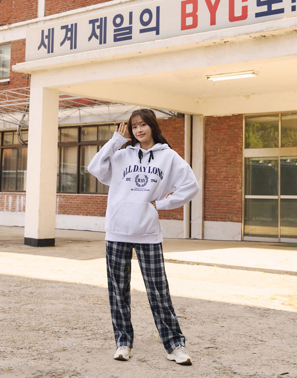 보디히트-올데이기모후드(오버핏)[UMZ7008]