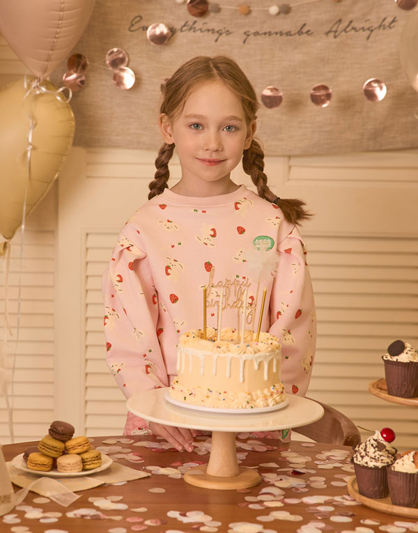 코코모메<BR/>퍼프소매-맨투맨[CCM2013]