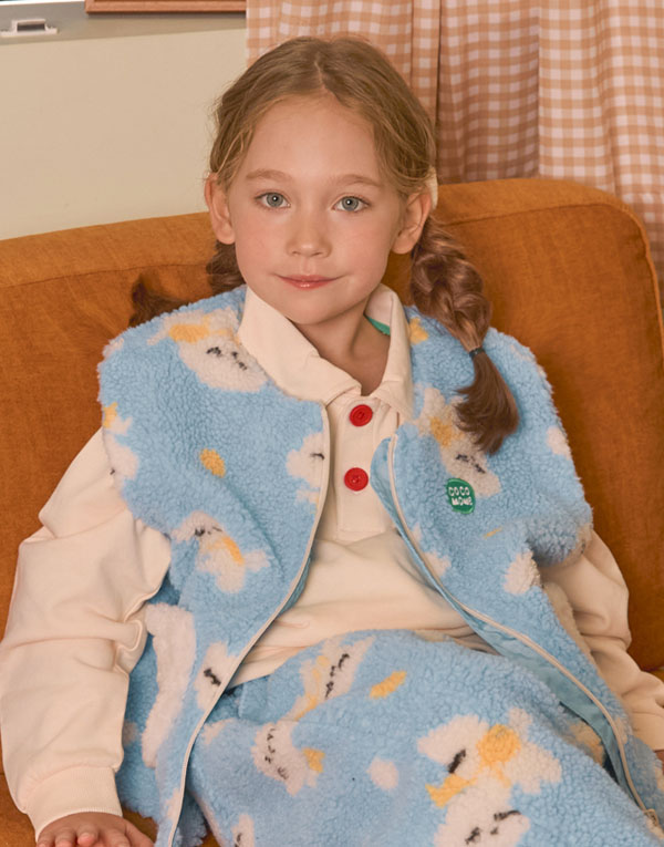 코코모메<BR/>뽀글이-조끼[CCM1026]