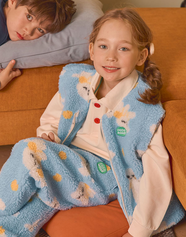 코코모메<BR/>뽀글이-조끼[CCM1026]