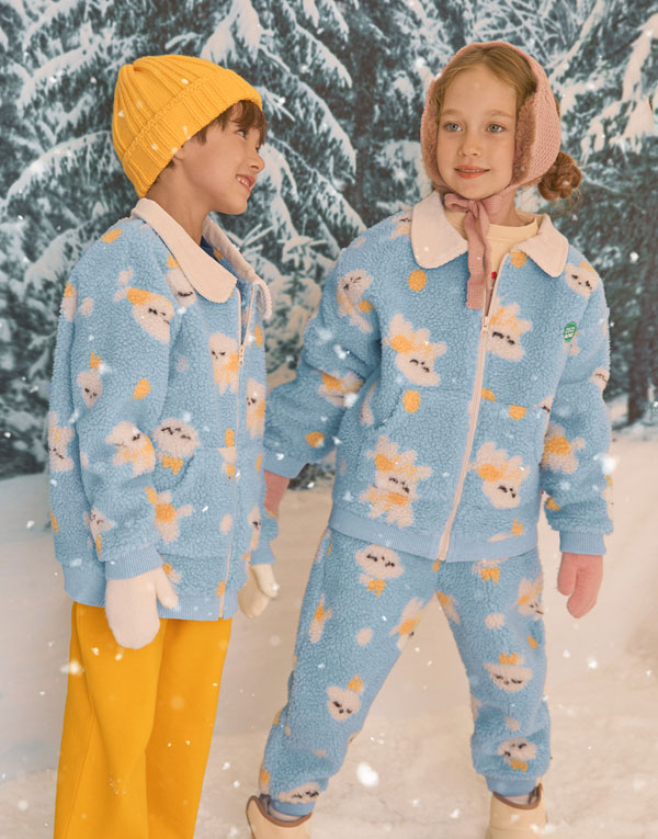 코코모메<BR/>뽀글이-카라집업[CCM1024]