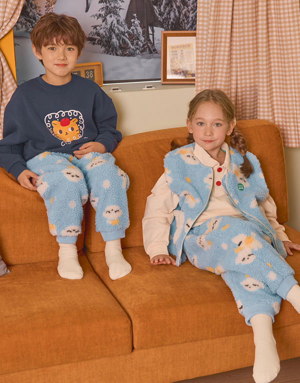 코코모메<BR/>뽀글이-조거팬츠[CCM1023]