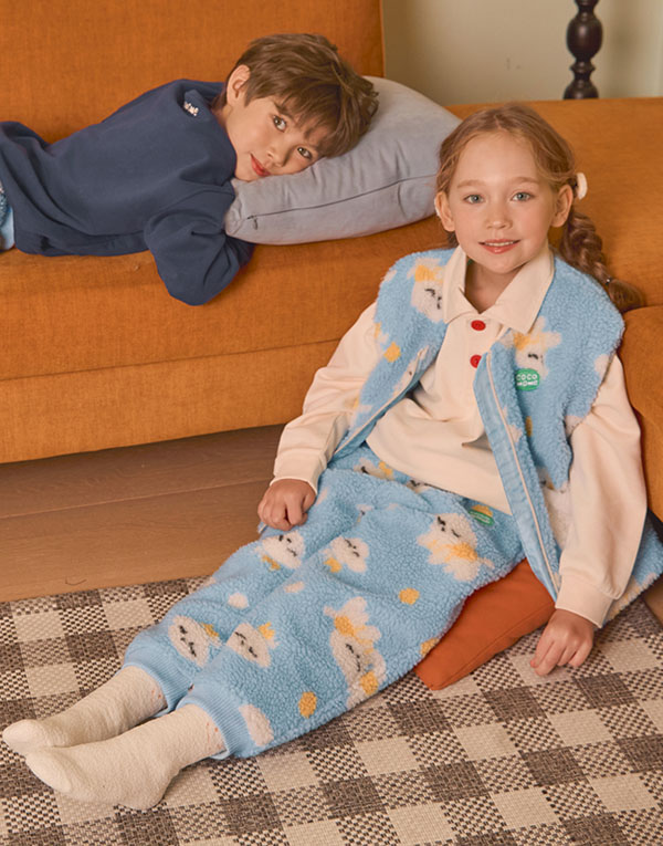 코코모메<BR/>뽀글이-조거팬츠[CCM1023]