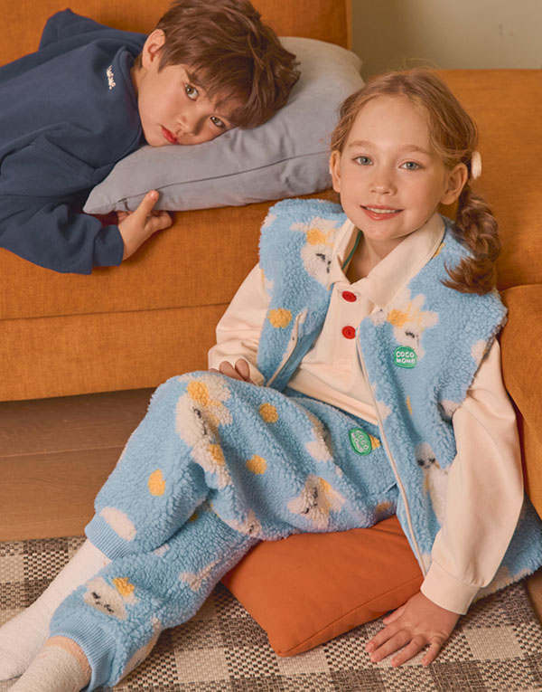 코코모메<BR/>뽀글이-조거팬츠[CCM1023]