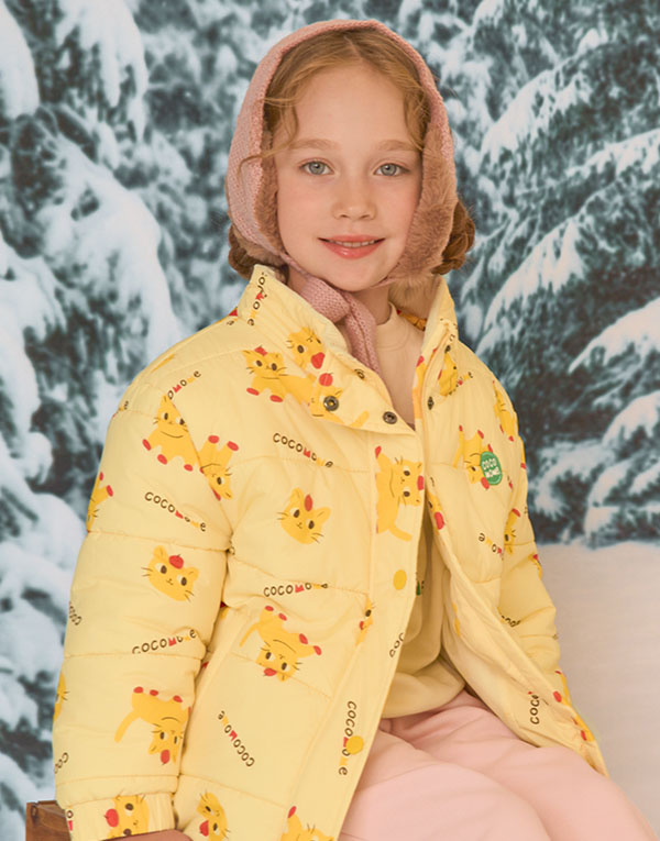 코코모메<BR/>패딩점퍼[CCM1025]