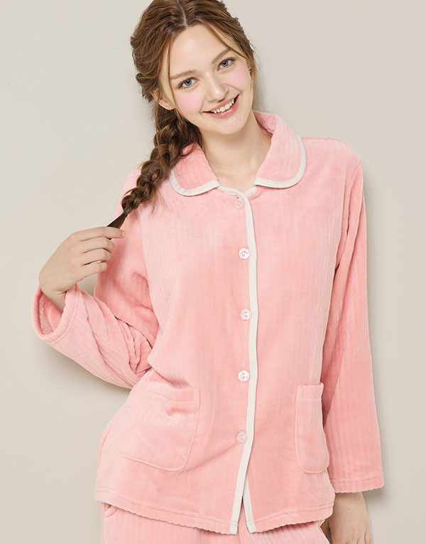 엠보밍크-여잠옷세트[NEG2041]