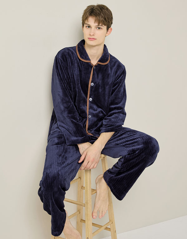 엠보밍크-남잠옷세트[NEG1041]