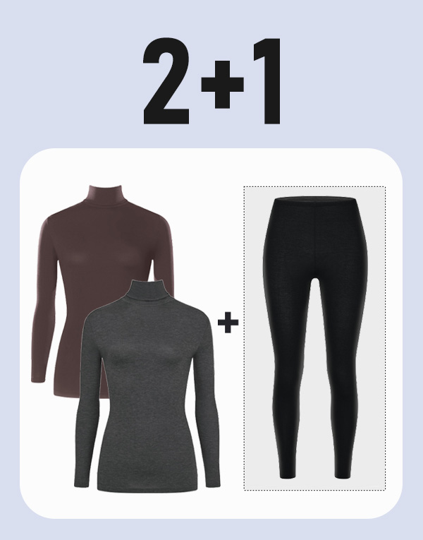 보디히트-터틀넥여긴팔티2매+타이즈1매[OBS1101]