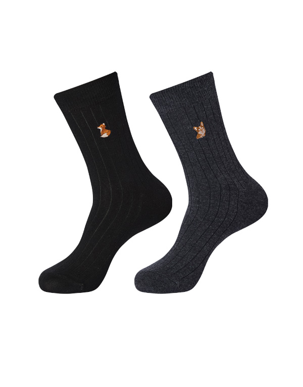 동물자수-장목양말(2매)[SMS1182]