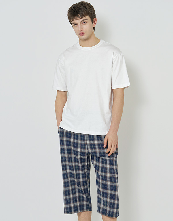 면주름-7부공용파자마[NCG1203]