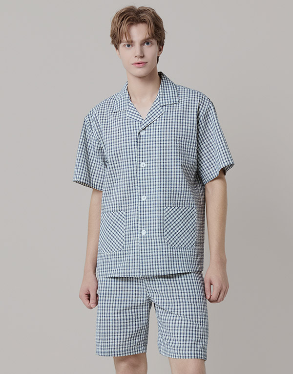 시어서커 반팔잠옷세트[NSZ1005]