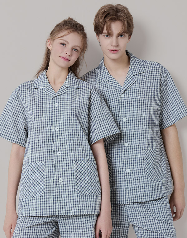 시어서커 반팔잠옷세트[NSZ1005]