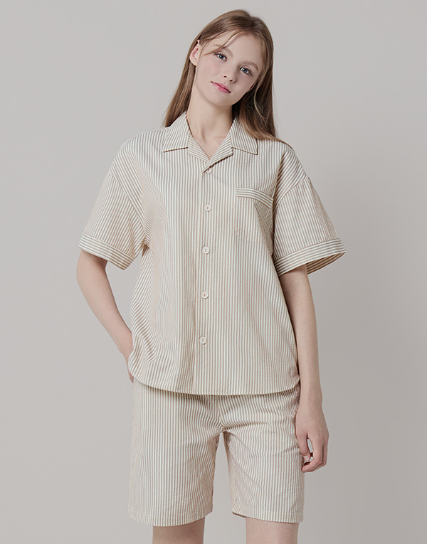 시어서커 반팔잠옷세트[NSZ1006]