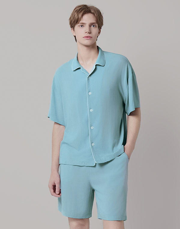 린넨 반팔잠옷세트[NRZ1024]