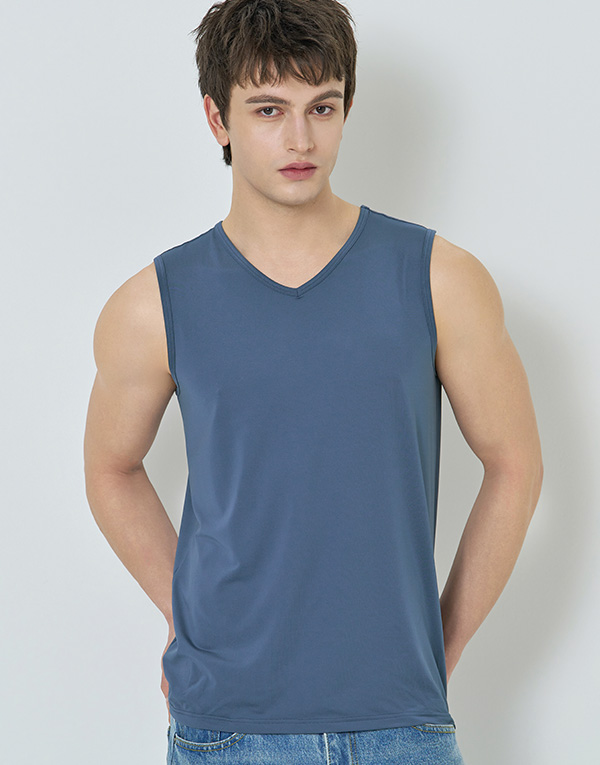 보디드라이-브이넥남탱탑[ODS0016]