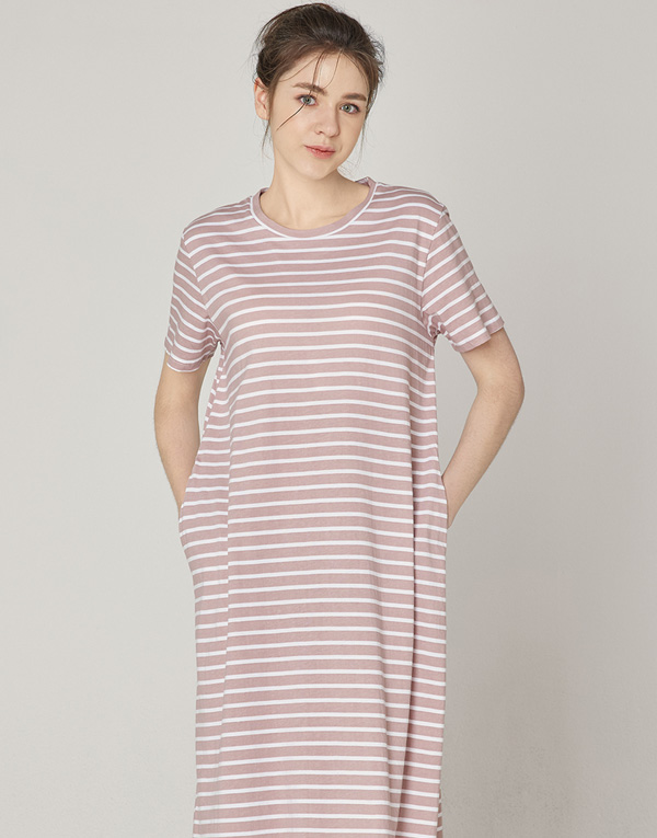 1+1 노브라(브라캡 내장) 이지원피스[ULB4005]