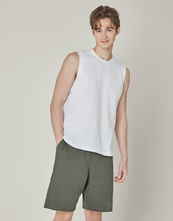 1+1 이지린넨-공용5부팬츠[UMZ6000]