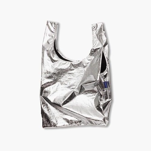 Baggu Bag Metallic Silver