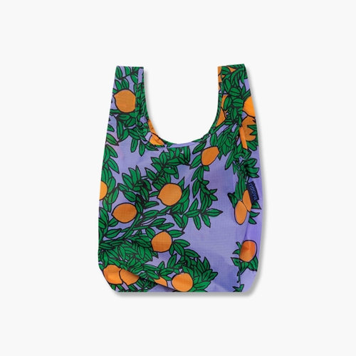 Baggu Bag Baby Orange Tree Periwinkle