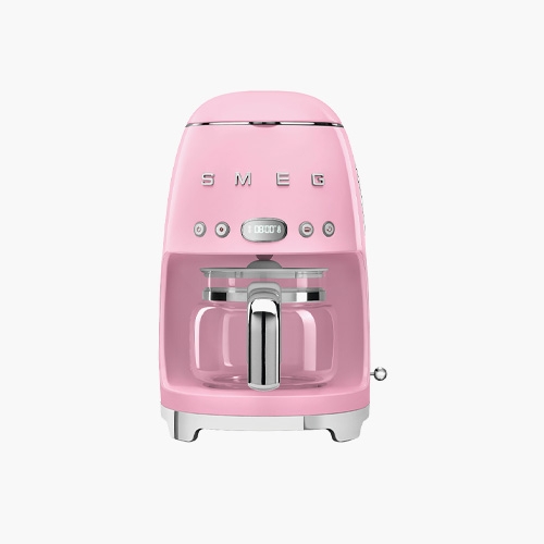 Smeg Drip Coffee Machine Pink DCF02PKEU
