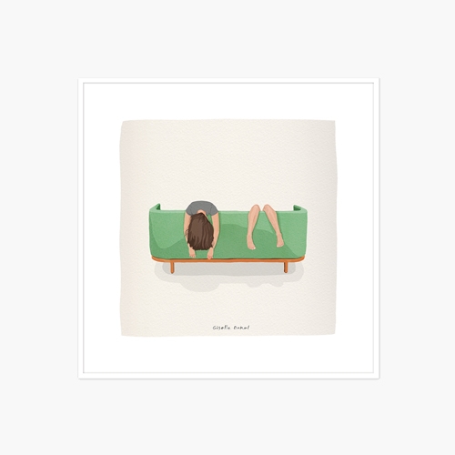 Green sofa (액자포함)