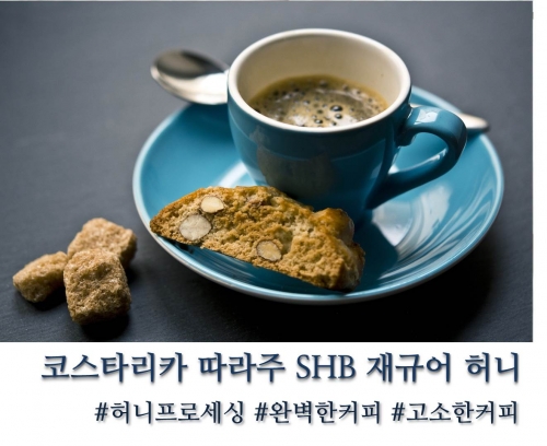 코스타리카 따라주 SHB 재규어 허니 100g, 200g, 500g, 1kg