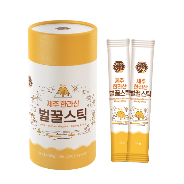 제주 한라산 벌꿀 스틱 30개입 (7호 지관)